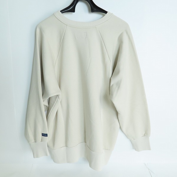 実際に弊社で買取させて頂いたDESCENDANT/ディセンダント スウェットトレーナー アイボリー系/2の画像 1枚目