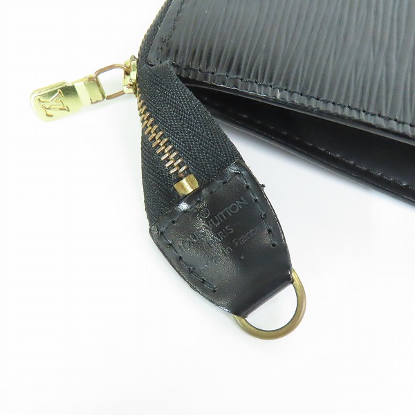 実際に弊社で買取させて頂いたLOUIS VUITTON/ルイ・ヴィトン エピ ポシェットアクセソワール レザーの画像 6枚目