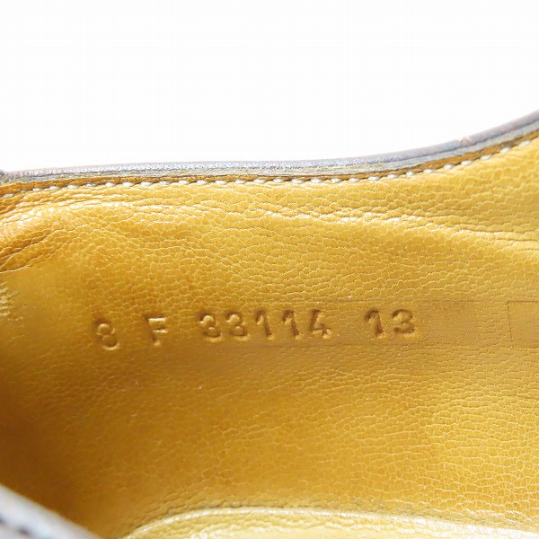 実際に弊社で買取させて頂いたPARABOOT/パラブーツ CHAMBORD/シャンボード レザーシューズ/8Fの画像 5枚目