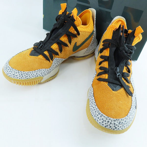 実際に弊社で買取させて頂いたNIKE/ナイキ LEBRON XVI LOW AC/レブロン16 ロー アトモス サファリ CD9471-800 27