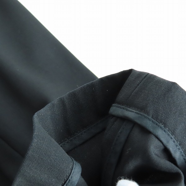 実際に弊社で買取させて頂いたPaul Smith LONDON/ポールスミス ロンドン ノーカラー ジャケット ブラック/Lの画像 5枚目