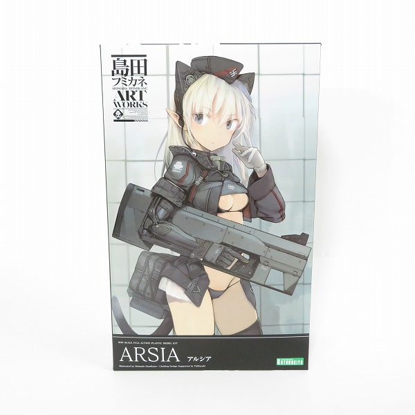 実際に弊社で買取させて頂いた【未組立】KOTOBUKIYA/コトブキヤ 島田フミカネ ART WORKS アルシア プラモデル