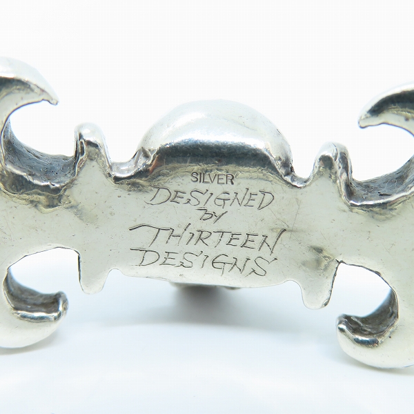 実際に弊社で買取させて頂いたTHIRTEEN DESIGNS/サーティーンデザインズ リリースカル オーバルリンクブレスレットの画像 6枚目