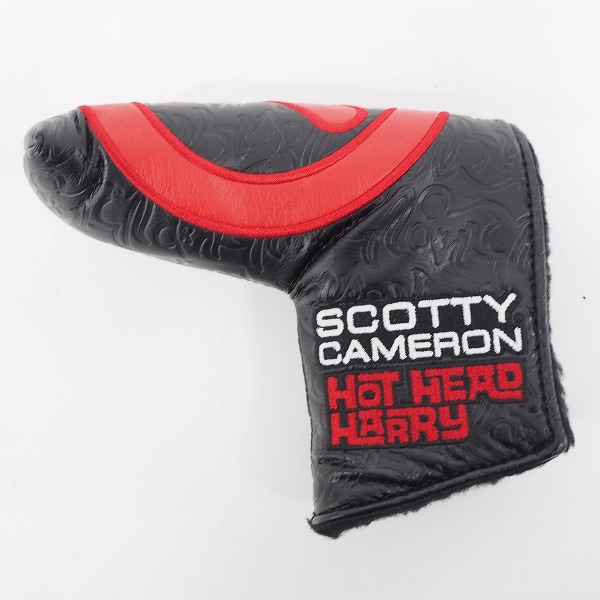 実際に弊社で買取させて頂いたScotty Cameron/スコッティキャメロン Hot Head Harry FOR TOUR USE ONLY サークルT パター用 ヘッドカバー