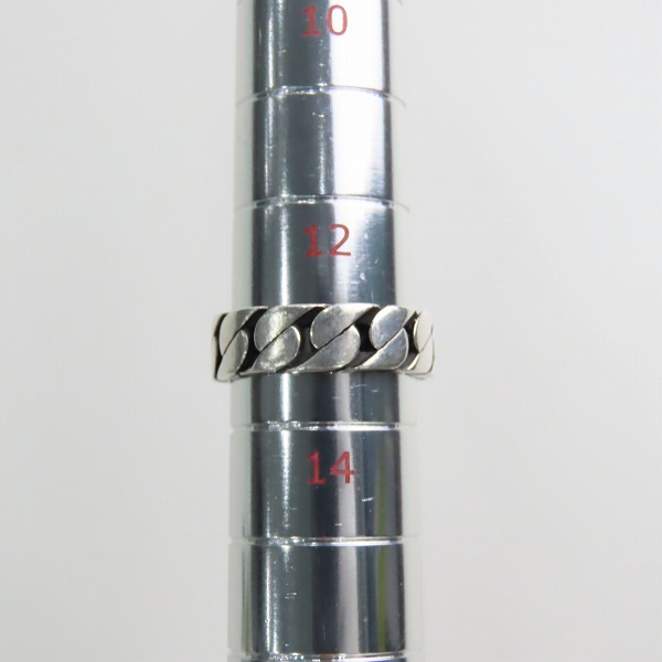 実際に弊社で買取させて頂いたGUCCI/グッチ インターロッキングG エナメル リング 701612 J8410 8414/13-13.5号の画像 7枚目