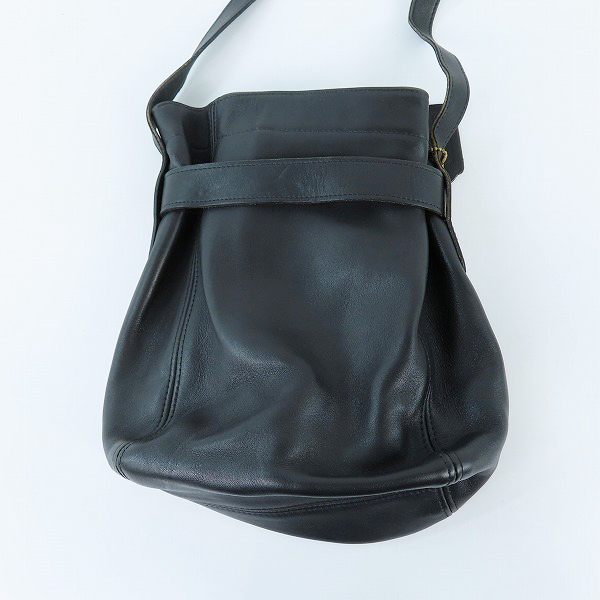 実際に弊社で買取させて頂いたCOACH/コーチ オールドコーチ カウハイドレザー ベルト 巾着ショルダーバッグ 4156の画像 1枚目