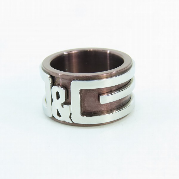 実際に弊社で買取させて頂いたDOLCE&GABBANA/ドルチェ&ガッバーナ D&G デザイナブルリング/22号