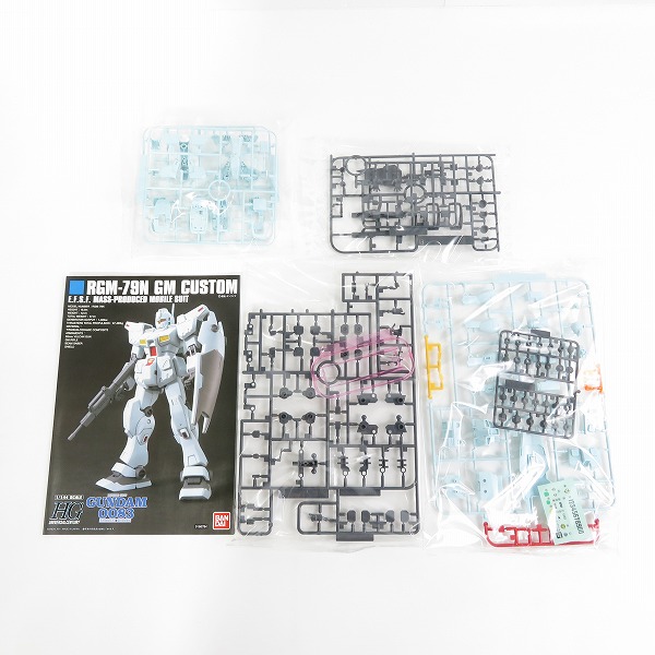 実際に弊社で買取させて頂いた【未組立】BANDAI/バンダイ HG 1/144 ジム寒冷地仕様/ジム・カスタム/ザクⅠ 黒い三連星仕様/ゴッグ 4点セット/ガンプラの画像 4枚目