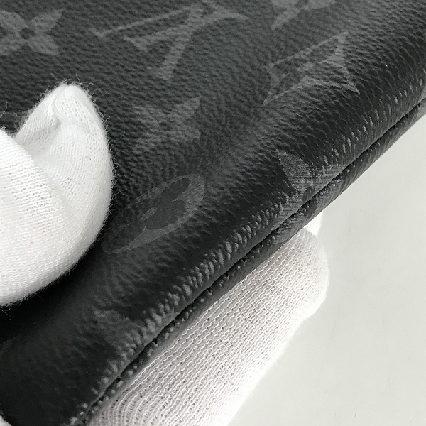 実際に弊社で買取させて頂いたLOUIS VUITTON/ルイヴィトン モノグラム エクリプス ポシェット ディスカバリー ポーチ/クラッチバッグ M62291の画像 7枚目