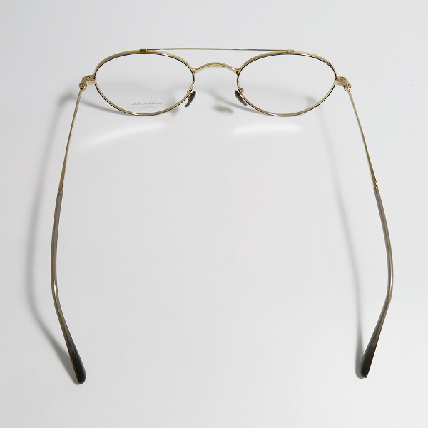 実際に弊社で買取させて頂いたOLIVER PEOPLES/オリバーピープルズ Cheswick G メタルフレーム メガネフレーム アイウェアの画像 2枚目