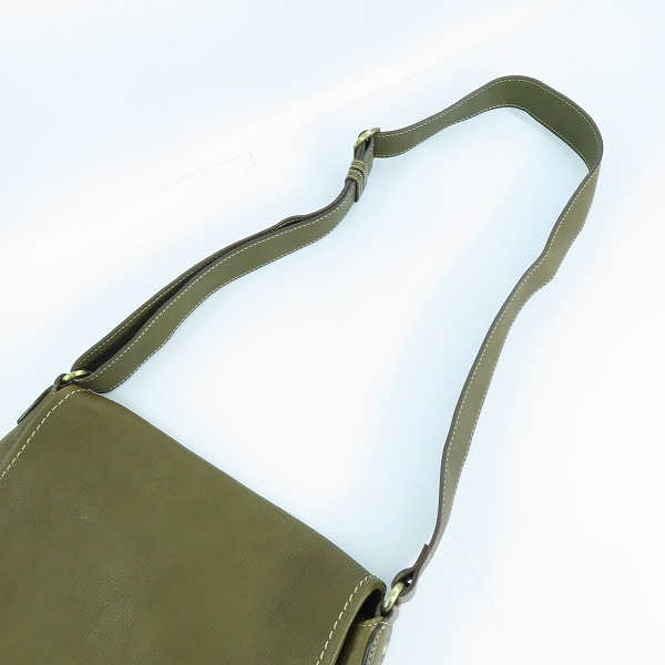 実際に弊社で買取させて頂いた土屋鞄製造所/ツチヤカバン トーンオイルヌメ ショルダーバッグの画像 3枚目