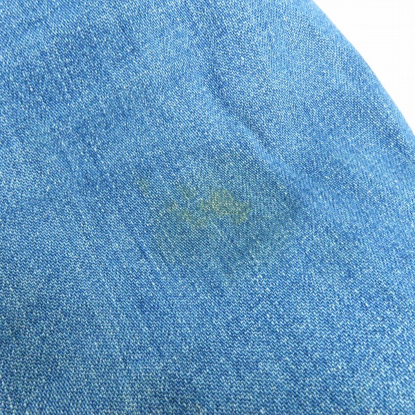 実際に弊社で買取させて頂いた【難有】BLUE BLUE/ブルーブルー 内キルティング デニムジャケット/2の画像 7枚目