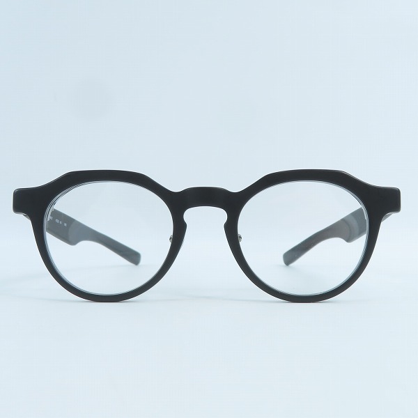 実際に弊社で買取させて頂いた999.9/フォーナインズ  跳ね上げ アイウェア/メガネフレーム ブラックマット NPM-57