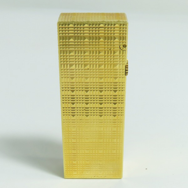 実際に弊社で買取させて頂いたdunhill/ダンヒル サイドローラー ガスライター ゴールドカラーの画像 1枚目