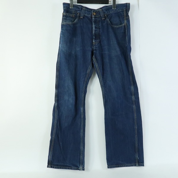 実際に弊社で買取させて頂いたCarhartt/カーハート RETRO PANT/レトロパンツ インディゴ デニム ジーンズ/32