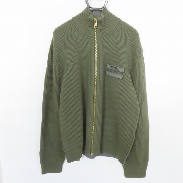 実際に弊社で買取させて頂いたDIESEL/ディーゼル k-BOISE ジップアップニットジャケット/XL