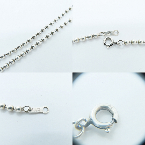 実際に弊社で買取させて頂いたTHIRTEEN DESIGNS/サーティーンデザインズ ミドル Xボーン スカル ペンダント/ネックレスの画像 5枚目