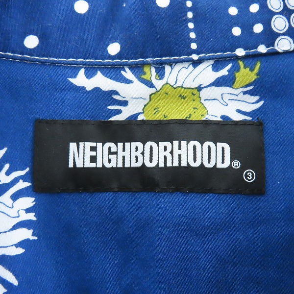 実際に弊社で買取させて頂いたNEIGHBORHOOD /ネイバーフッド 21SS BANDANA TYPE-B/C-SHIRT.SS バンダナシャツ 211tsnh-shm07/Mの画像 2枚目