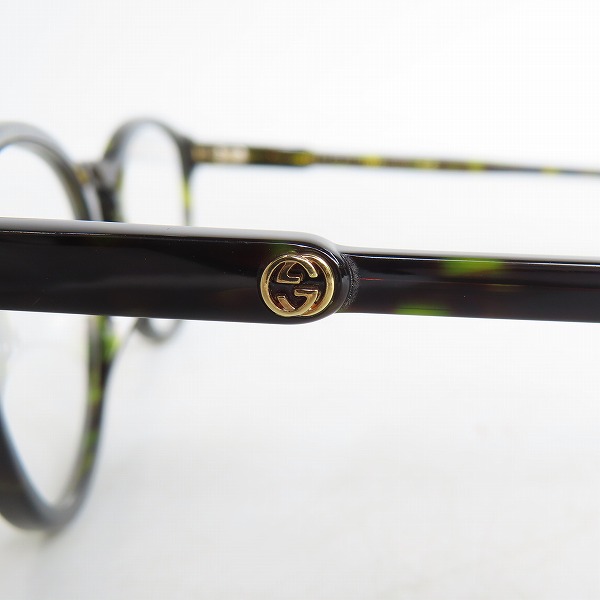 実際に弊社で買取させて頂いたGUCCI/グッチ メガネフレーム アイウェア GG0534OA-002の画像 7枚目