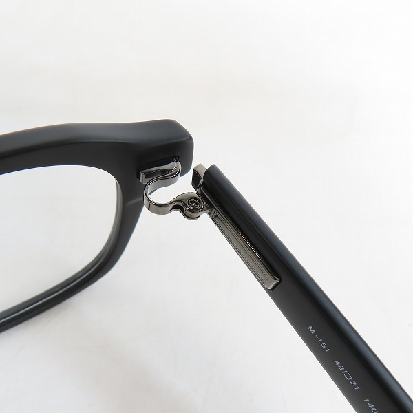 実際に弊社で買取させて頂いた999.9/フォーナインズ メガネフレーム アイウェア M-151 の画像 4枚目