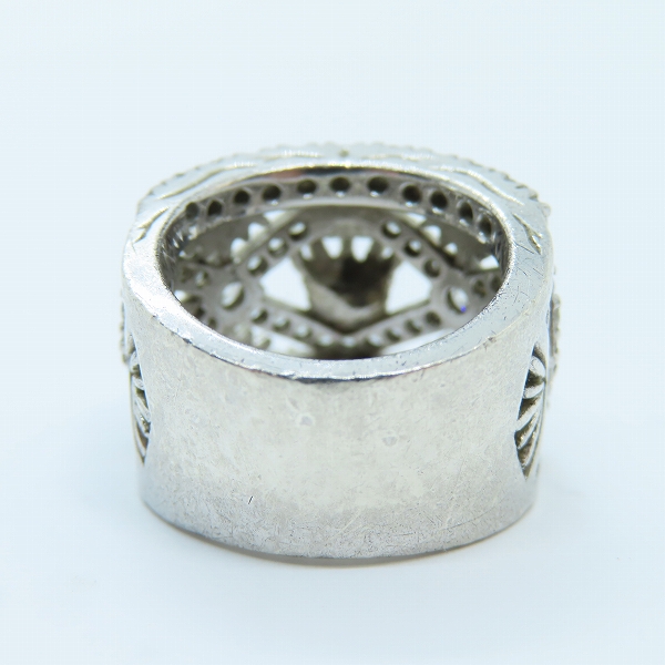 実際に弊社で買取させて頂いたJustin Davis/ジャスティンデイビス クラウンリング ストーン/8-9号の画像 3枚目