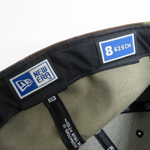 実際に弊社で買取させて頂いたNEW ERA×Timberland/ニューエラ×ティンバーランド 59FIFTY CAP カモフラ/迷彩 キャップ/帽子/8の画像 6枚目