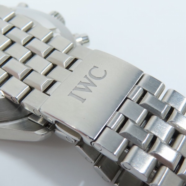 実際に弊社で買取させて頂いたIWC/アイ・ダブリュー・シー スピットファイア クロノグラフ オートマティック シルバー文字盤 ステンレススチール  IW370623の画像 7枚目