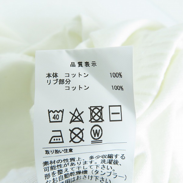 実際に弊社で買取させて頂いたDESCENDANT/ディセンダント 袖リブ 長袖カットソー/2の画像 6枚目