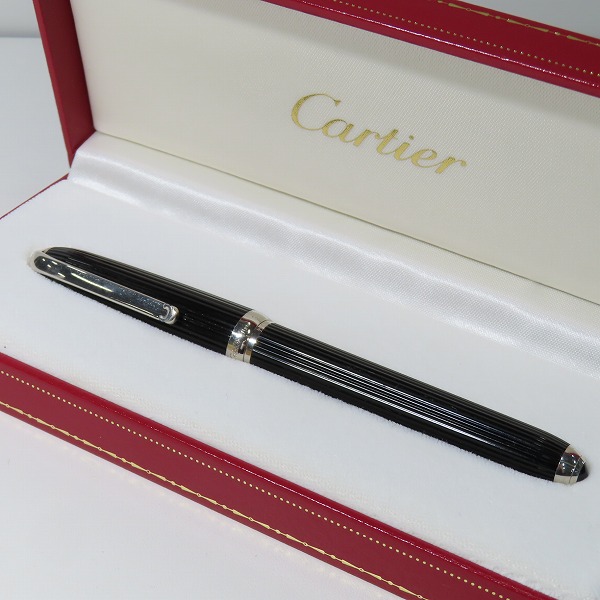 実際に弊社で買取させて頂いたCartier/カルティエ ROLLER LOUIS COMPOSITE NOIRE ボールペン ST170040