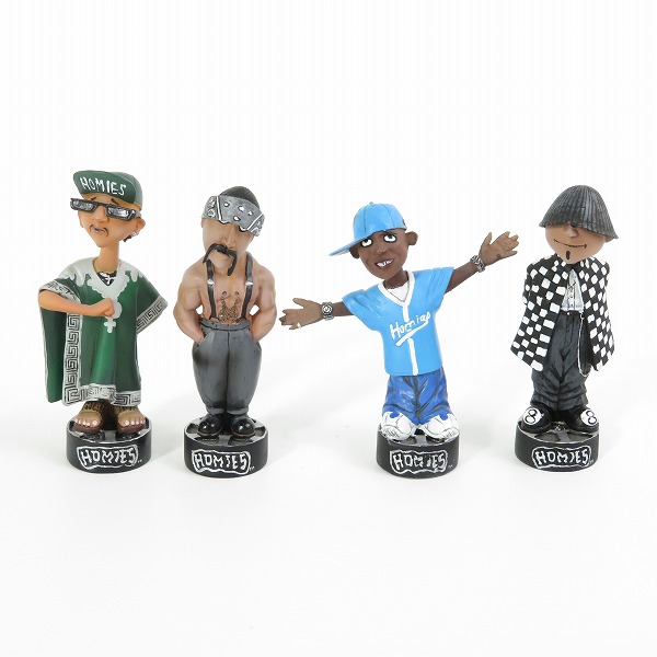 実際に弊社で買取させて頂いたNECA/ネカ HEAD KNOCKERS HOMIES/ホーミーズ フィギュ 4 Pack Mr. Raza/Big Loco/B-Boy/Eightball フィギュアの画像 1枚目