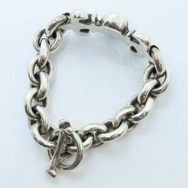 実際に弊社で買取させて頂いたTHIRTEEN DESIGNS/サーティーンデザインズ リリースカル オーバルリンクブレスレットの画像 5枚目