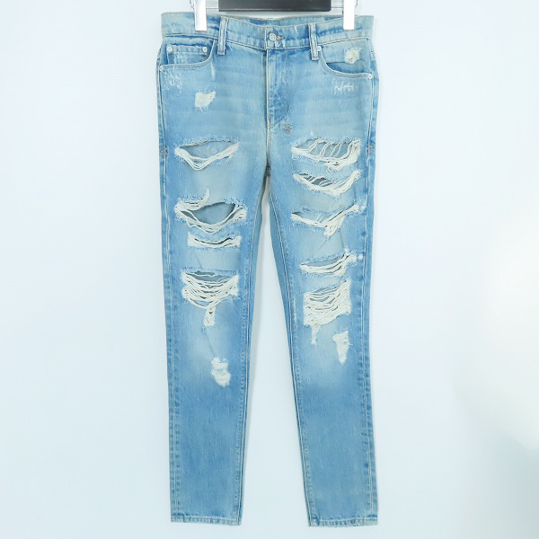 実際に弊社で買取させて頂いたKSUBI/スビ ダメージリペア加工 ジーンズ デニムパンツ/25