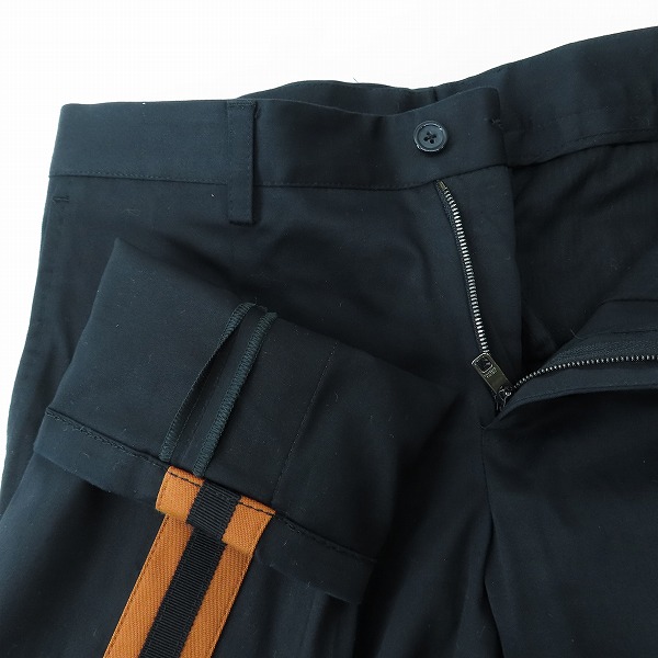 実際に弊社で買取させて頂いた【JPタグ】DOLCE&GABBANA/ドルチェ&ガッバーナ サイドライン パンツ GYB2MT/44の画像 2枚目