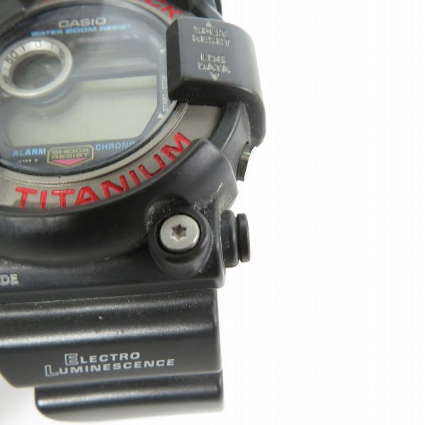 実際に弊社で買取させて頂いたG-SHOCK/Gショック 2代目 FROGMAN フロッグマン DW-8200-1A【動作未確認】の画像 5枚目