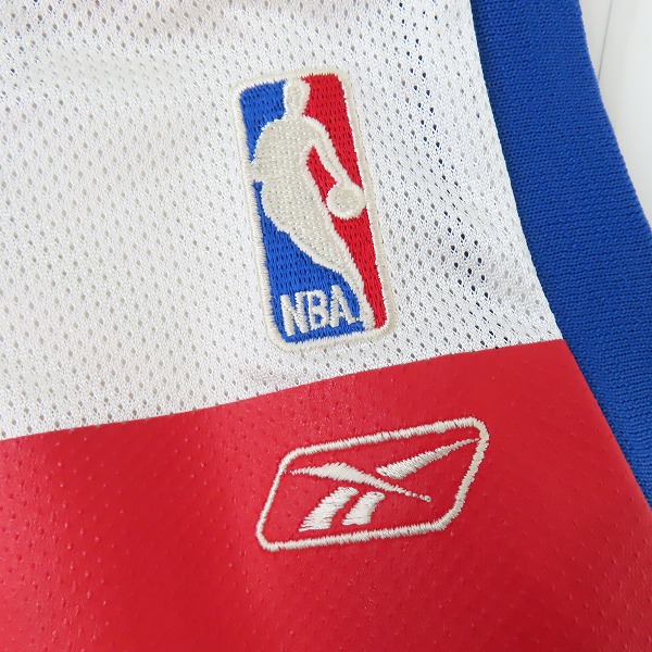 実際に弊社で買取させて頂いたReebok/リーボック NBA bullets/ブレッツ STACKHOUSE/スタックハウス #42 ユニフォーム/Mの画像 4枚目