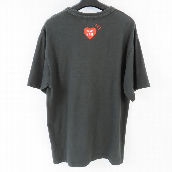 実際に弊社で買取させて頂いたHUMAN MADE × KAWS/ ヒューマンメイド×カウズ GRAPHIC Tシャツ/Lの画像 1枚目
