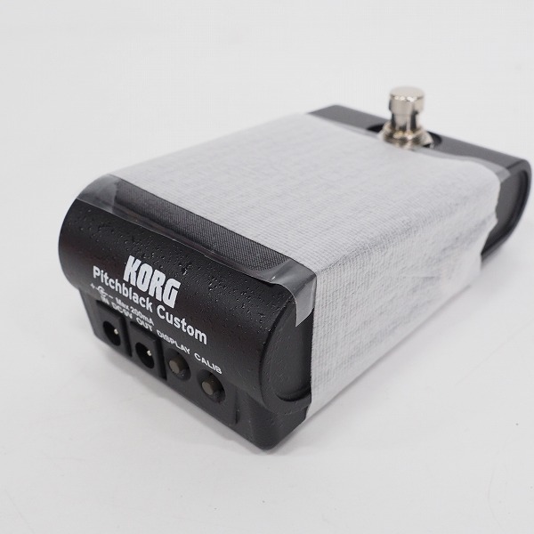 実際に弊社で買取させて頂いた【未使用】KORG/コルグ PB-CS Pitchblack Custom ペダル型ギター・ベース用チューナーの画像 3枚目