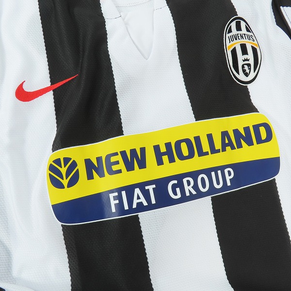 実際に弊社で買取させて頂いたNIKE/ナイキ 07/08 ユベントス ホーム 半袖 ユニフォーム /238028-010/Lの画像 7枚目