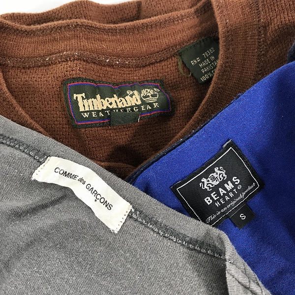 実際に弊社で買取させて頂いた【おまとめ】コムデギャルソンオム/ビームス/ティンバーランド 等 ロンT/半袖シャツ/プルオーバーシャツ 他の画像 1枚目