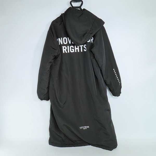 実際に弊社で買取させて頂いたChampion×Let it Ride/チャンピオン×レットイットライド ベンチコート/Lの画像 1枚目