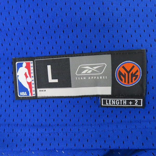 実際に弊社で買取させて頂いたReebok/リーボック NEW YORK/ニューヨーク Stephon MARBURY/ステフォン・マーブリー #3 ユニフォーム/Lの画像 5枚目