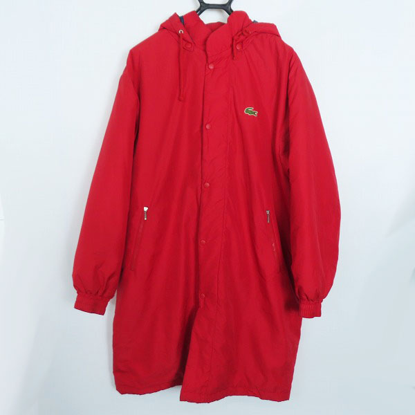 実際に弊社で買取させて頂いたLACOSTE/ラコステ ジャケット レッド/3