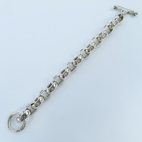 実際に弊社で買取させて頂いた【ギャラ付き】Gabor/ガボール ALL H.W.O リンク ブレスレットの画像 7枚目