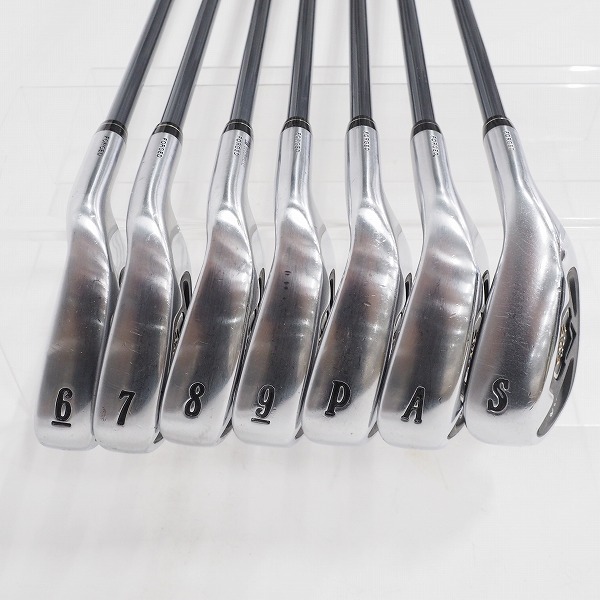 実際に弊社で買取させて頂いたCallaway/キャロウェイ E.R.C HOT FORGED/フォージド アイアン #6～9,P,A,Sw 7本セット IR-1000 60 FLEX：R の画像 1枚目