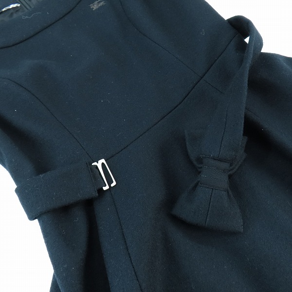 実際に弊社で買取させて頂いたBURBERRY BLUE LABEL/バーバリーブルーレーベル 七分袖 ウール ワンピース E1J18-454-09/36の画像 8枚目