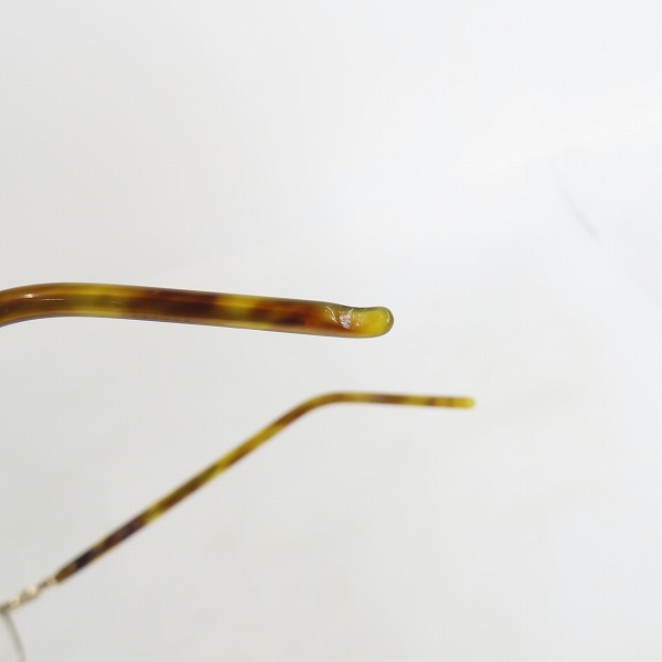 実際に弊社で買取させて頂いた999.9/フォーナインズ メガネフレーム アイウェア S-647T の画像 7枚目