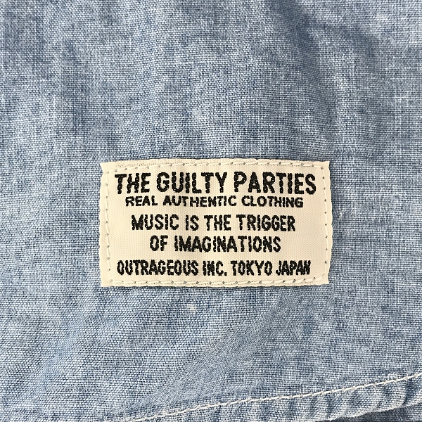 実際に弊社で買取させて頂いたWACKOMARIA/ワコマリア デニム ダンガリーシャツ 長袖シャツ/Sの画像 4枚目