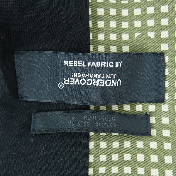 実際に弊社で買取させて頂いたN.HOOLYWOOD×UNDERCOVER/エヌハリウッド×アンダーカバー LONG SLEEVE T-SHIRT/長袖Tシャツ 2212-CS13-018 peg/40の画像 4枚目