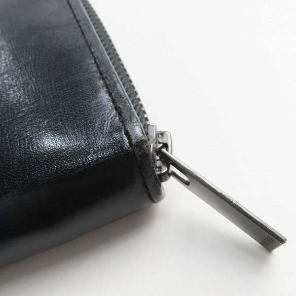 実際に弊社で買取させて頂いたPORTER/ポーター PLUME/プリュム レザー ラウンドジップ ウォレット 長財布の画像 7枚目