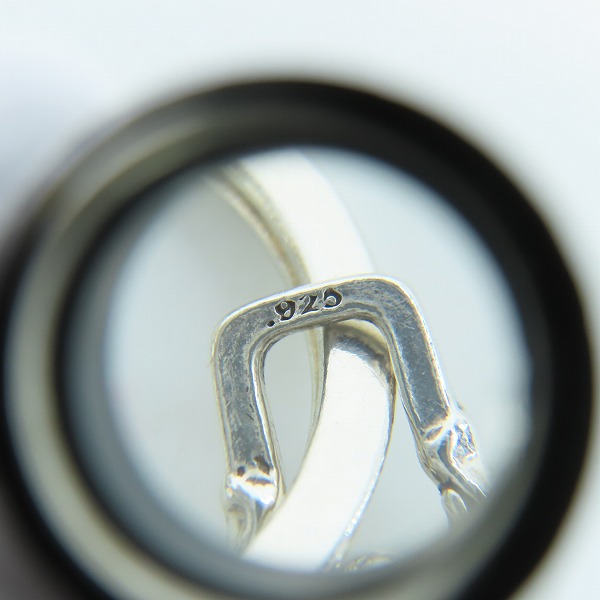 実際に弊社で買取させて頂いたCHROME HEARTS/クロムハーツ CLP CHN FANCY-S ファンシーリンク キーチェーン ｗ/ダガー ショートの画像 7枚目